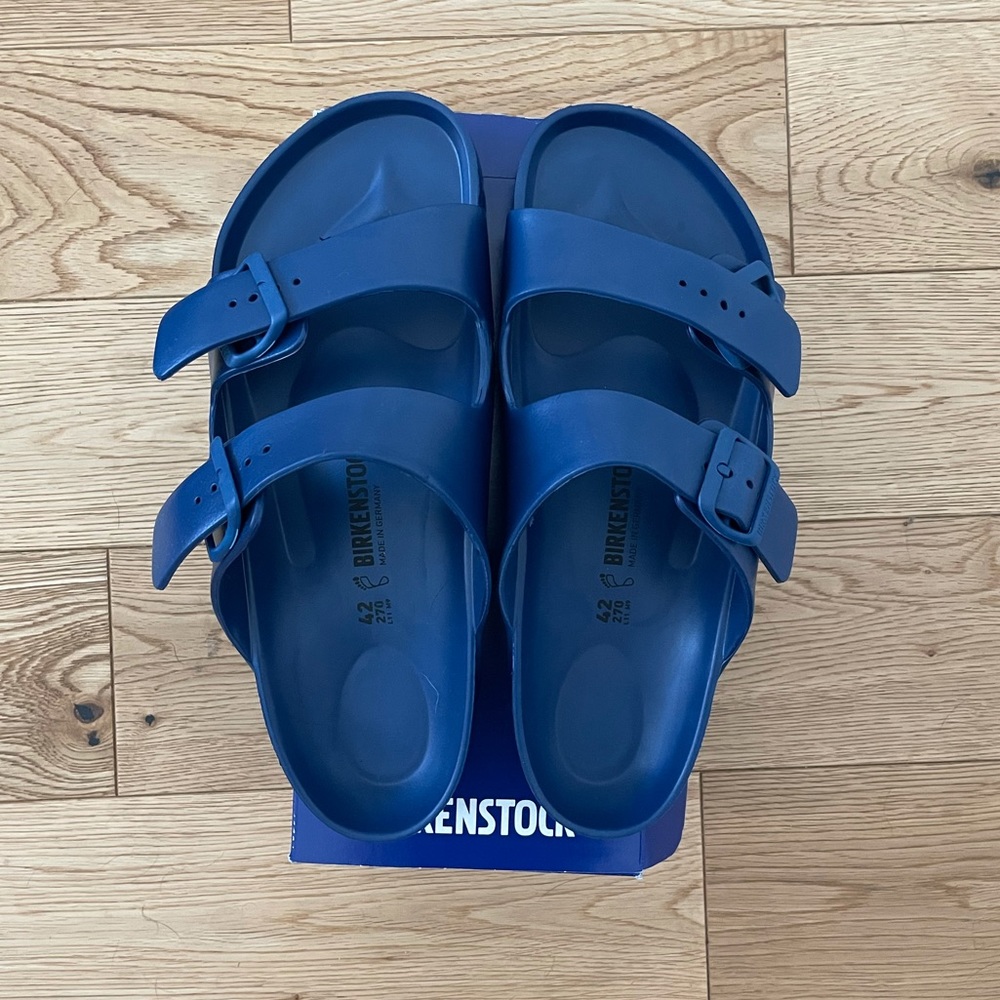 BIRKENSTOCK Arizona EVA Navy sandals size 42